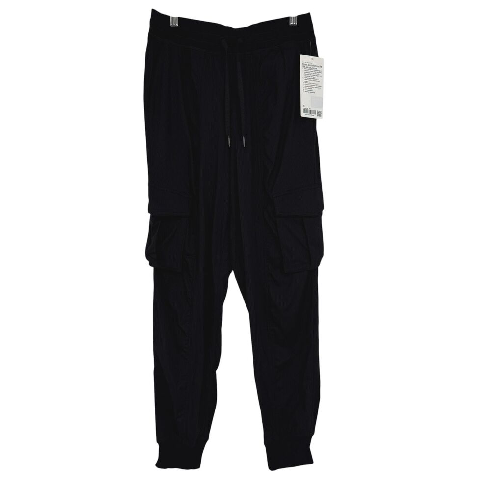 Lululemon Womens Dance Studio Relaxed Fit Cargo Jogger Size S Black